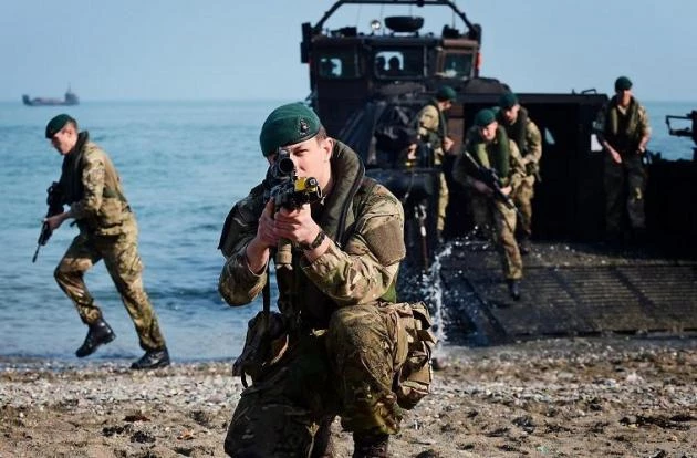 Το μήνυμα των Βρετανών Πεζοναυτών προς στην Κίνα (βίντεο)